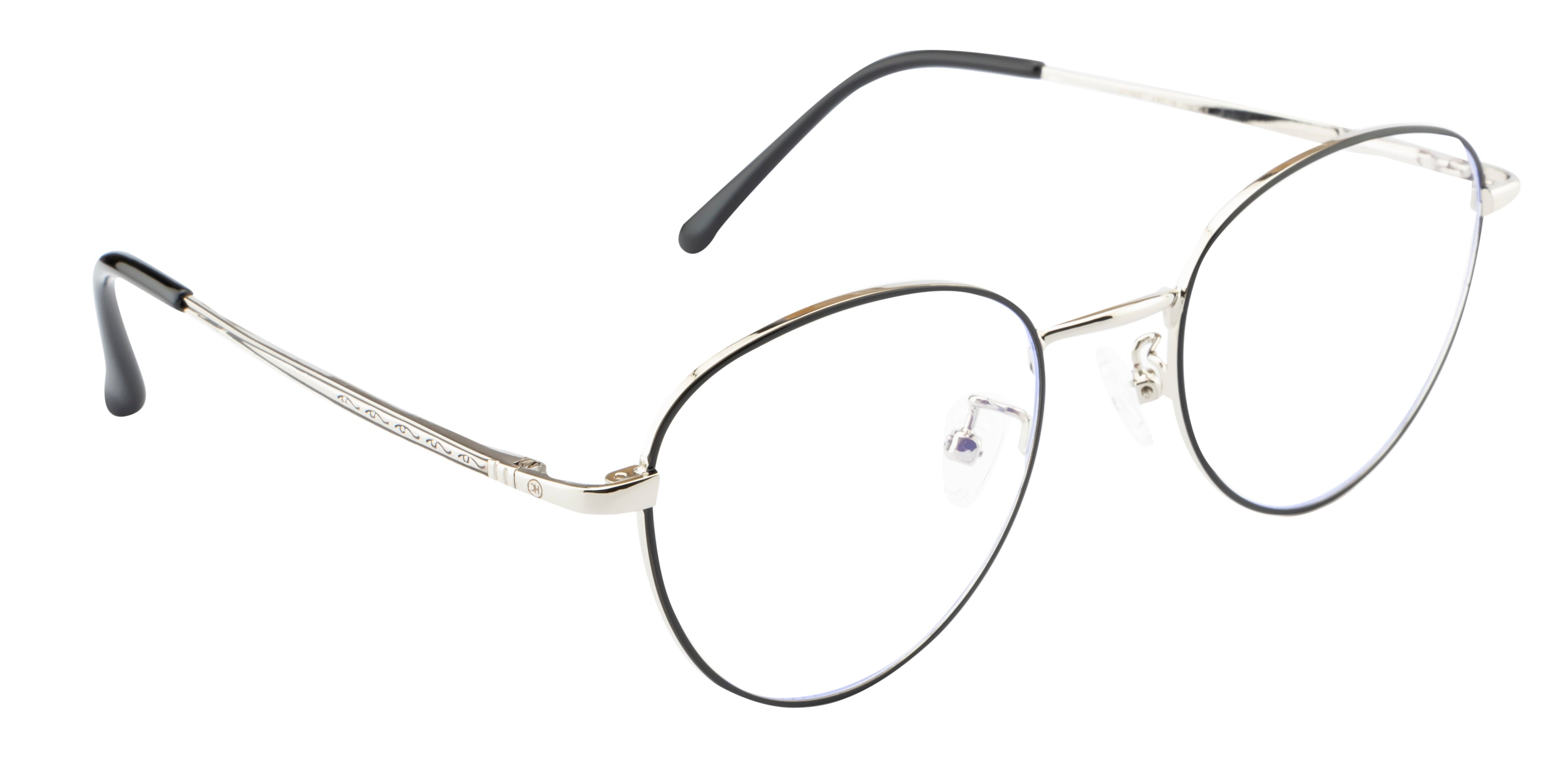 Metal Eyewear Frame With Spring