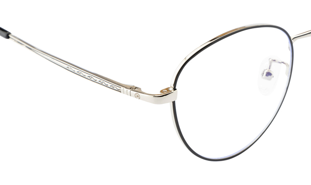 Metal Eyewear Frame With Spring