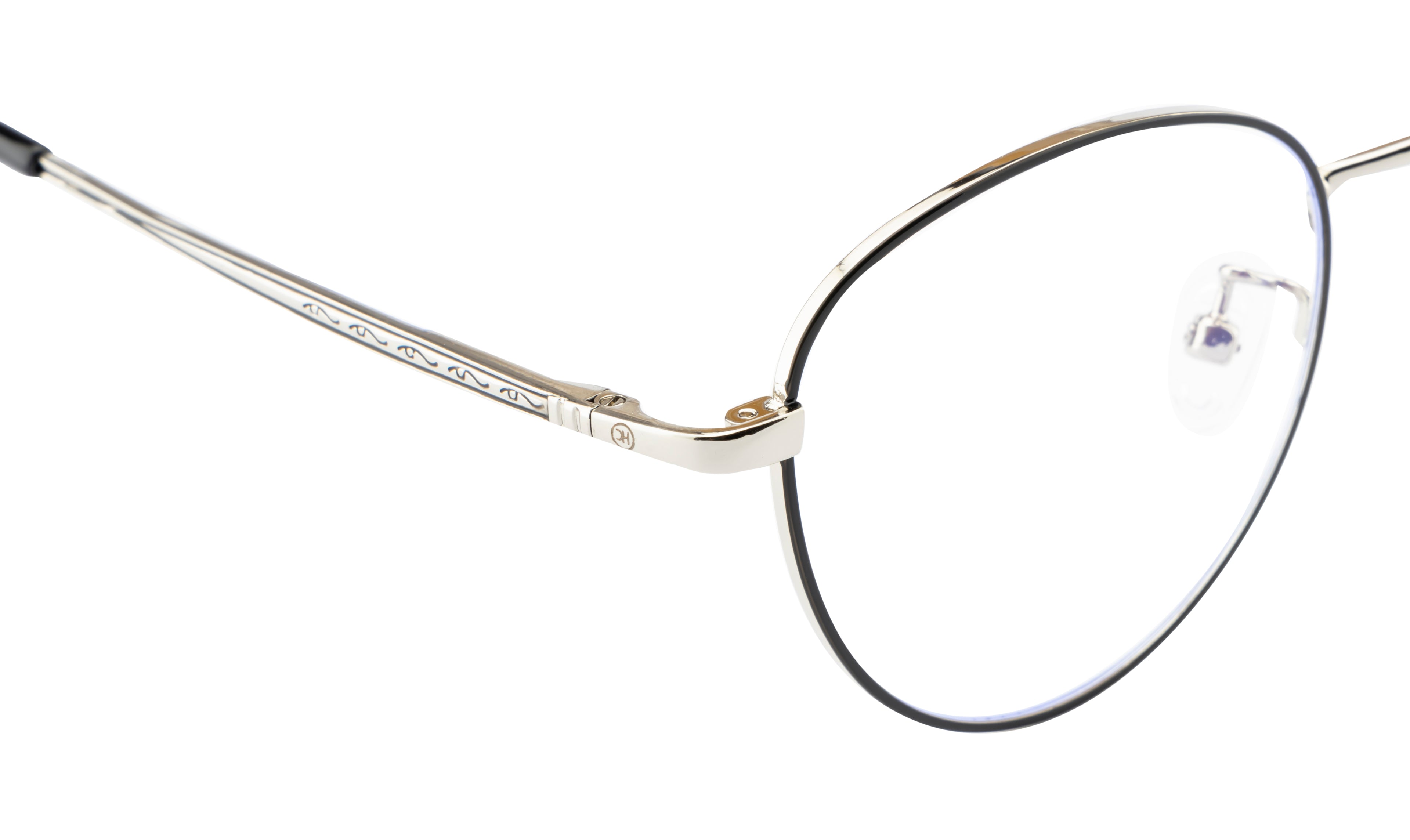 Metal Eyewear Frame With Spring