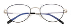 Metal Eyewear Frame With Spring