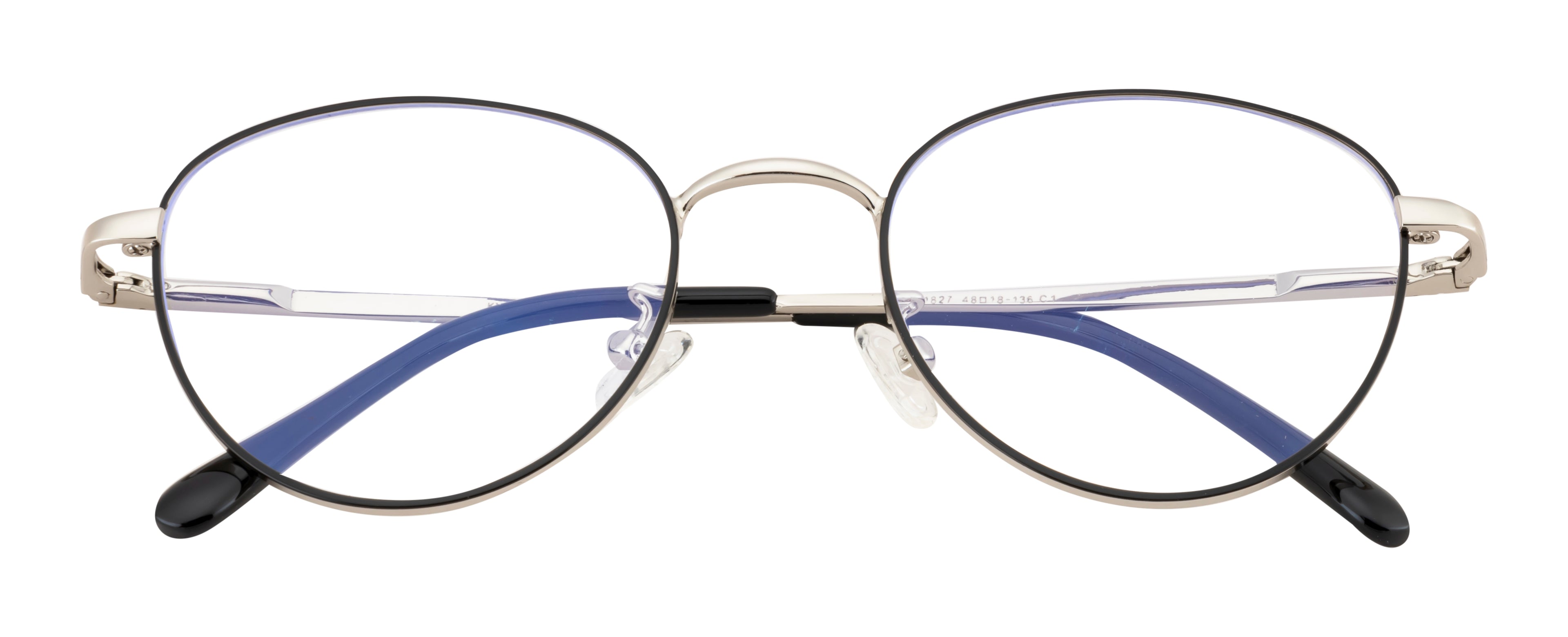 Metal Eyewear Frame With Spring