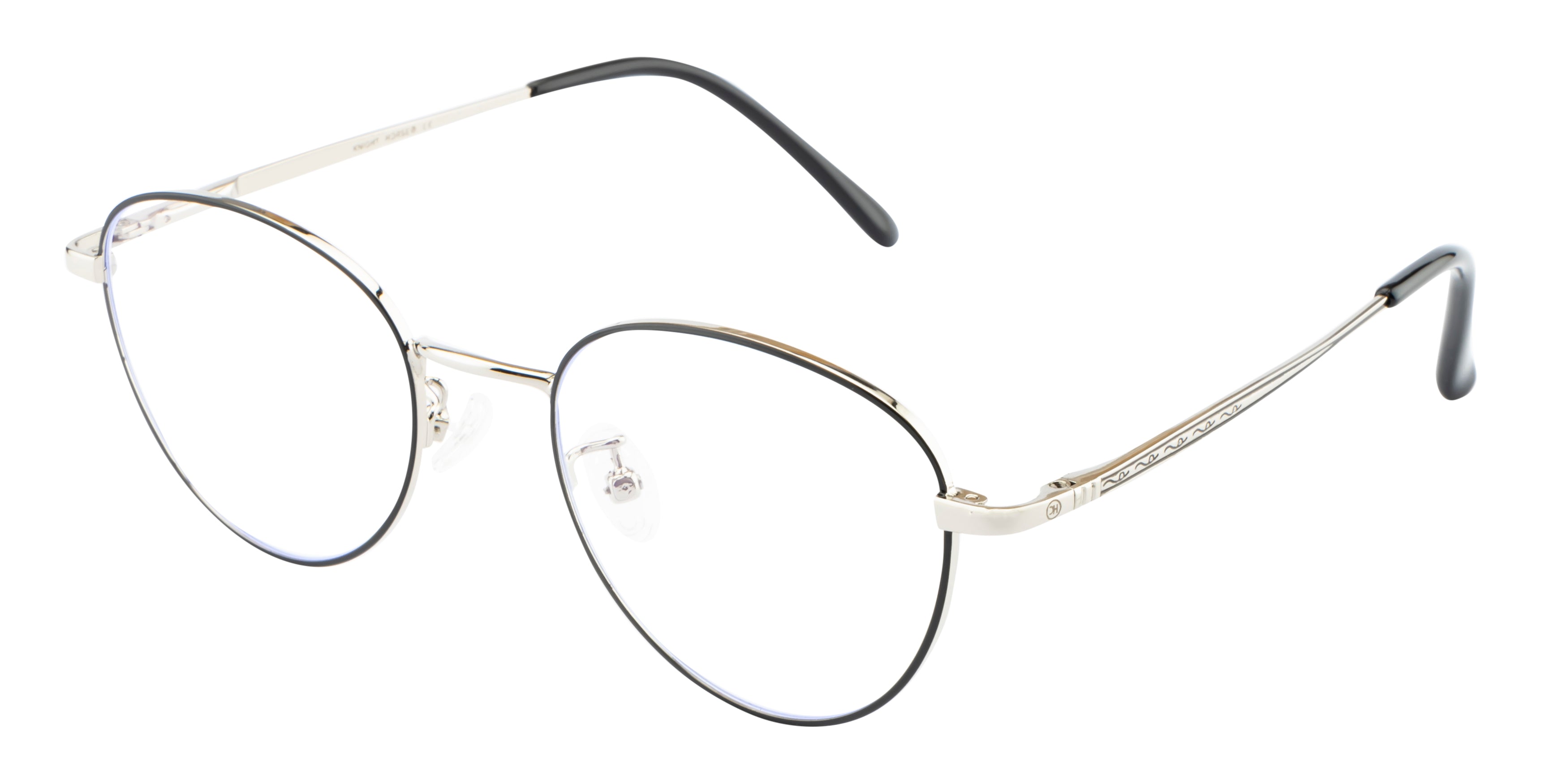 Metal Eyewear Frame With Spring