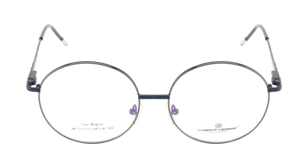 Knight Horse Round Eyewear Frame with Comfort Spring Hinges